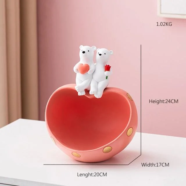 Polar Bear Lovers Candy Box - Homeko