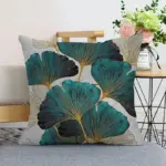 Polyester Cushion Cover Waist Pillow Case