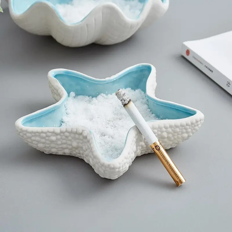 PorcelainConchAshtray Homeko3