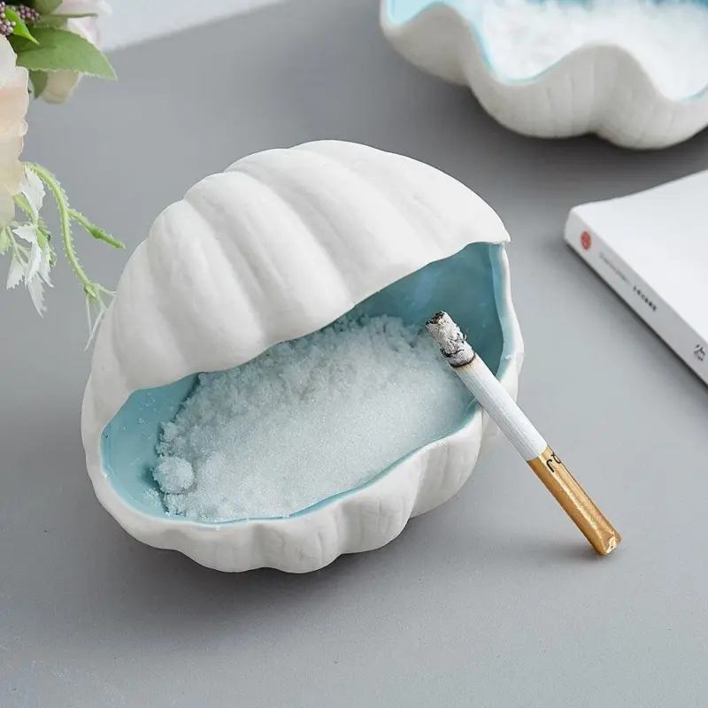 PorcelainConchAshtray Homeko4