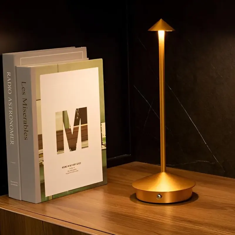 PortableUSBPinaTableLampTouchDimmableLEDWirelessNightLight Homeko8