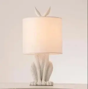 MystiqueLuxe - Rabbit Mask Table Lamp