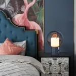 PostmodernGlassMarbleTableLamp