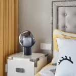 PostmodernGlassMarbleTableLamp