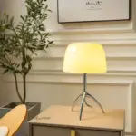 Postmoderne Statief Bureaulamp Italiaanse Designer Art Tafellamp Chroom Koper Metalen Base Home Licht Decor Nordic Slaapkamer 1bc14d07 7077 423e bf8c 273fda5d1c49