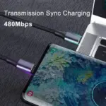 Powerful100WUSBCCable FastandReliableCharger Homeko2