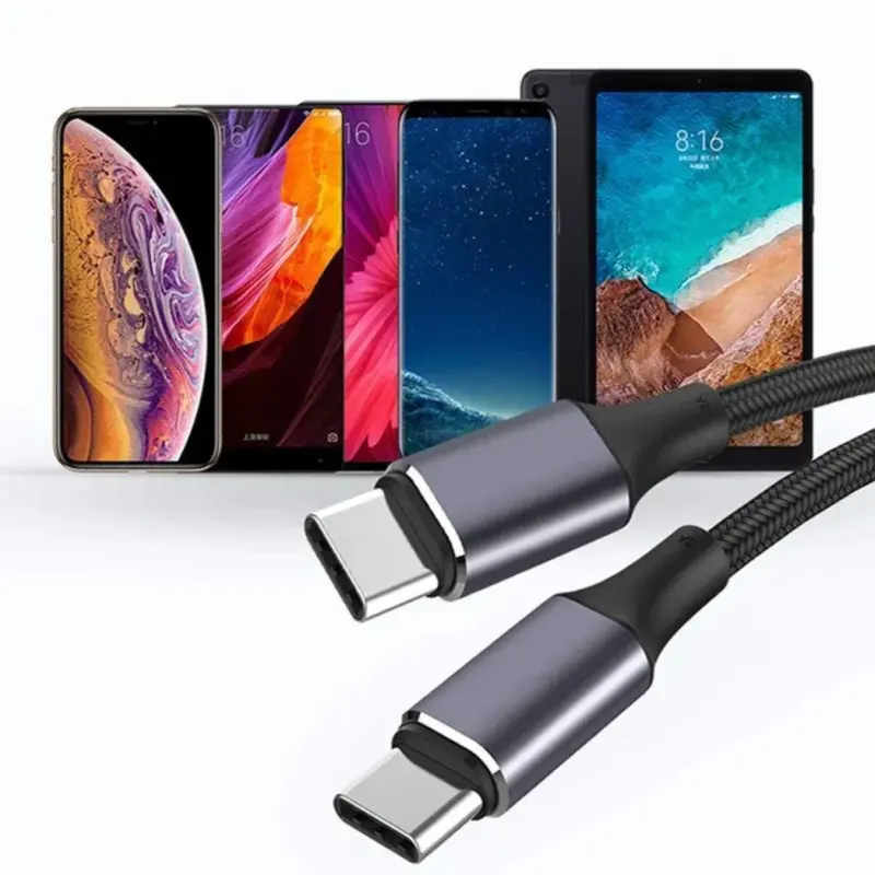Powerful100WUSBCCable FastandReliableCharger Homeko3