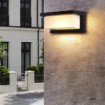 Premium Villa Zonne Wandlamp 30W Lichtregeling Buiten Walllight Ip67 Waterdicht 8 16 M Luxe Zwart Aluminium 89662796 1670 45ae ab4c 9a874c05542c