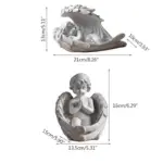 PremiumEuropeanHandmadeResinAngelSculpturesandStatuesCraftsforWedding-Homeko5 PremiumEuropeanHandmadeResinAngelSculpturesandStatuesCraftsforWedding Homeko5