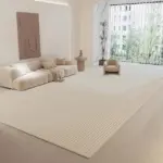 PremiumStripedCleanRugCarpetSoftLargeAreaLivingRoomBedroom Homeko10