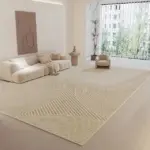 PremiumStripedCleanRugCarpetSoftLargeAreaLivingRoomBedroom Homeko14