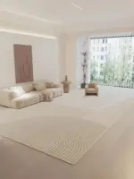 PremiumStripedCleanRugCarpetSoftLargeAreaLivingRoomBedroom Homeko3