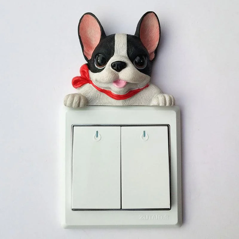 Puppy Switch 3D Decor - Homeko