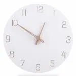 Pure-White-Simple-Wall-Clock-Minimalist-and-Stylish-Home-Decor-17 Pure White Simple Wall Clock Minimalist and Stylish Home Decor