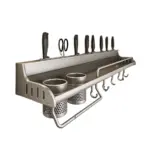 QWFlPerforation free Kitchen Storage Rack Wall mounted Multifunctional Chopsticks Knife Holder Home Seasoning Supplies Storage Rack