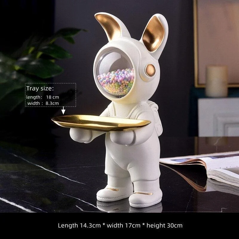 Rabbit Astronaut Tray - Homeko