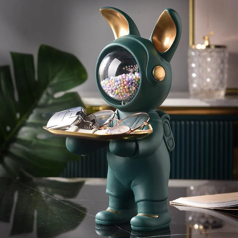 Rabbit Astronaut Tray - Homeko