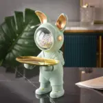 RabbitAstronautTray Homeko9