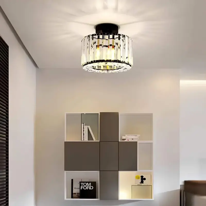 RadiantCrystal LuxurioseKristallDeckenleuchte4