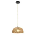 RattanPendantLightingChandelierHangingLampCeilingHandmadeHomeLivingDecor Homeko1