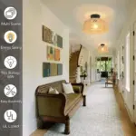 RattanPendantLightingChandelierHangingLampCeilingHandmadeHomeLivingDecor Homeko4