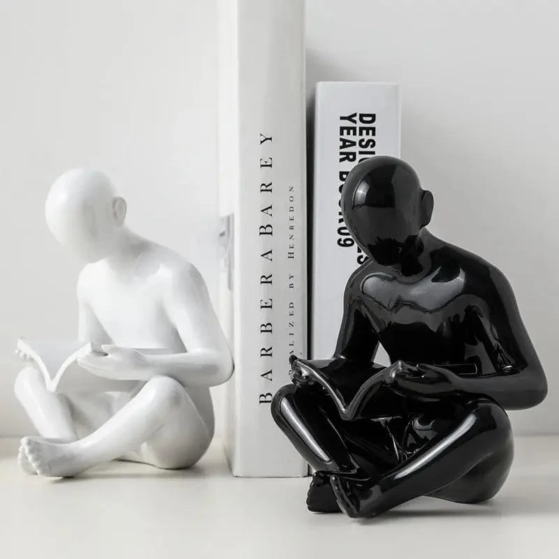 Reading Man Bookend - ISTANBULLU LTD