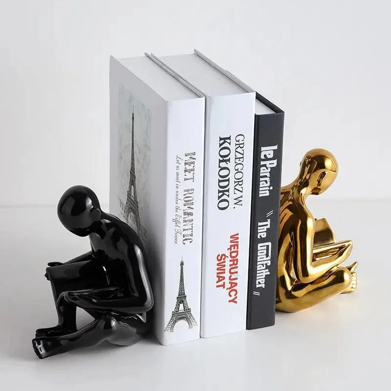 Reading Man Bookend - ISTANBULLU LTD