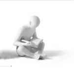 Reading Man Bookend Decorfaure