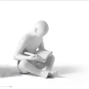 Reading Man Bookend - ISTANBULLU LTD