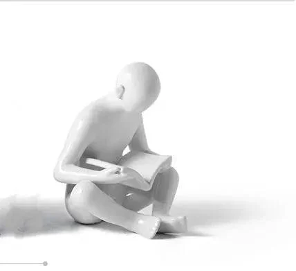 Reading Man Bookend - ISTANBULLU LTD