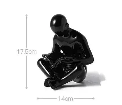 Reading Man Bookend - ISTANBULLU LTD