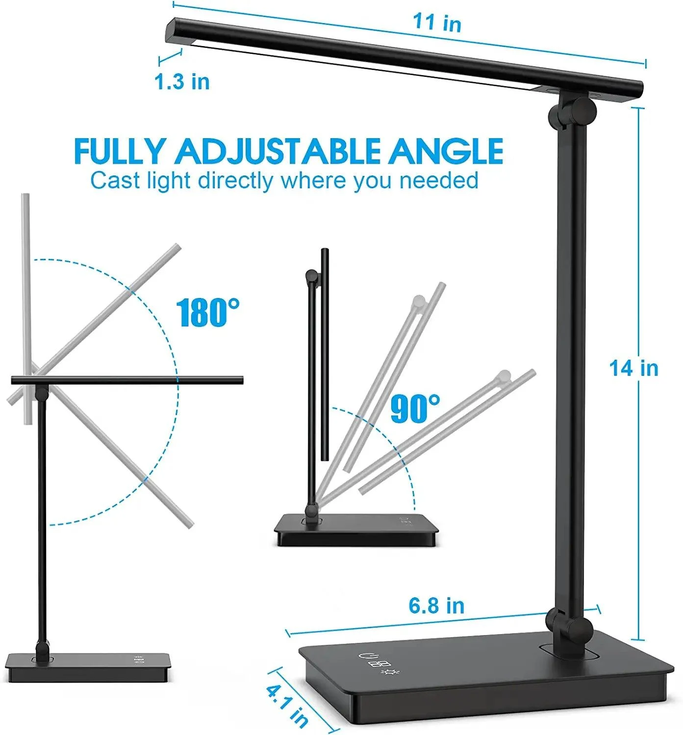Reading Light LED Desk Lamp for the Modern Workplace - Homeko
