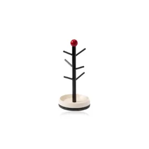 Red Ball Retro Rotatable Mug Rack