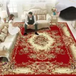 RedBlueBaroqueEuropeCarpetThickenedLivingRoomRugsLargeDecor-Homeko10 RedBlueBaroqueEuropeCarpetThickenedLivingRoomRugsLargeDecor Homeko10
