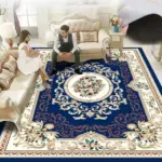 RedBlueBaroqueEuropeCarpetThickenedLivingRoomRugsLargeDecor-Homeko11 RedBlueBaroqueEuropeCarpetThickenedLivingRoomRugsLargeDecor Homeko11