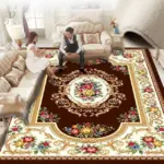 RedBlueBaroqueEuropeCarpetThickenedLivingRoomRugsLargeDecor-Homeko14 RedBlueBaroqueEuropeCarpetThickenedLivingRoomRugsLargeDecor Homeko14
