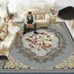 RedBlueBaroqueEuropeCarpetThickenedLivingRoomRugsLargeDecor-Homeko8 RedBlueBaroqueEuropeCarpetThickenedLivingRoomRugsLargeDecor Homeko8