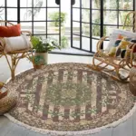RelaxBohoTasselEuropeanRoundRugsLivingRoomCarpetsDecorationMachineWashable Homeko4