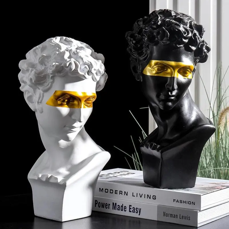 RenaissanceGoldAccentStatue Homeko4
