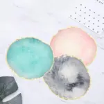 Resin Storage Painted palette Tray Jewelry Display Plate Necklace Ring Earrings Display Tray Creative Decoration Organizer a03d6058 d1dd 4a89 ad8b b8c5af347a81