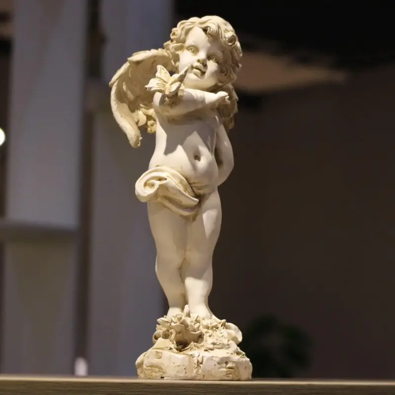 ResinAngleButterflySculpturesandStatuesWeddingGift Homeko3