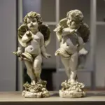 ResinAngleButterflySculpturesandStatuesWeddingGift Homeko5