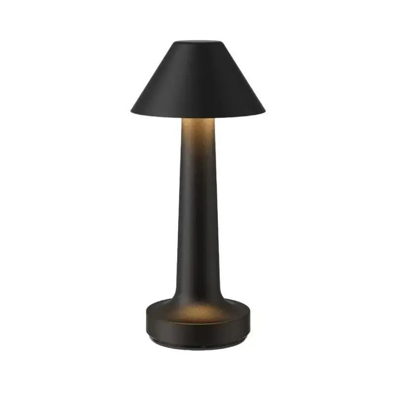 RestaurantBarTableLamp Cone Black
