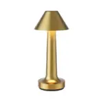 RestaurantBarTableLamp Cone Gold