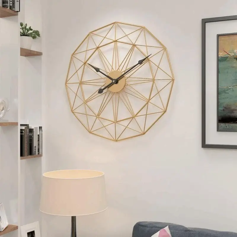 Retro-Art-Wall-Clock-Timeless-Eye-Catching-5 Retro Art Wall Clock Timeless Eye Catching