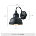 Retro Buiten Tuin Licht Waterdicht Licht Tuin Veranda Gangpad Bed Slaapkamer Lamp Vintage Muur Schans Voor 3d6d5d21 c482 403c 8239 9fe1d3aebddf