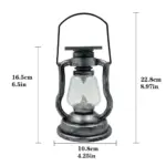 Retro LED Solar Lights Classic Kerosene Lamp for Bar Club Coffee Shop Decoration 77d4272c 7561 4fb0 91bf 08d35ae16479