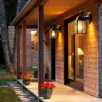 Retro Outdoor Waterproof E27 Wall Lamp Garden Gateway Sconce Courtyard Corridor Villa Residential Balcony Lighting 0eb25842 d9c2 4951 a7bc 6f5c27312f44