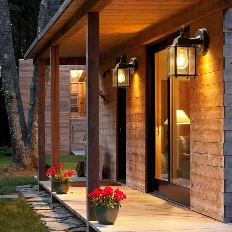 Retro Outdoor Waterproof E27 Wall Lamp Garden Gateway Sconce Courtyard Corridor Villa Residential Balcony Lighting 182ed621 d17f 4526 9e9e 9736a3758ed6
