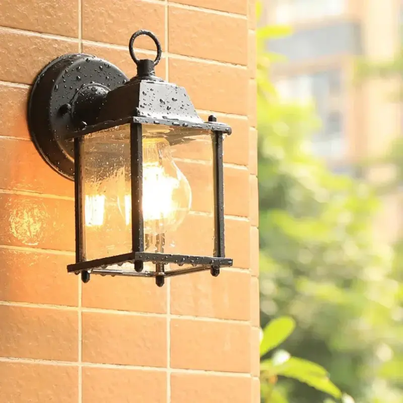 Retro Outdoor Waterproof E27 Wall Lamp Garden Gateway Sconce Courtyard Corridor Villa Residential Balcony Lighting 605dc721 e159 4bef a0d9 4698fda274dc